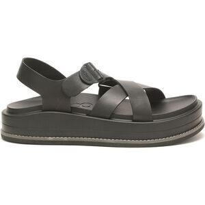 Chacos Women's Townes Midform Platform Black Sandals